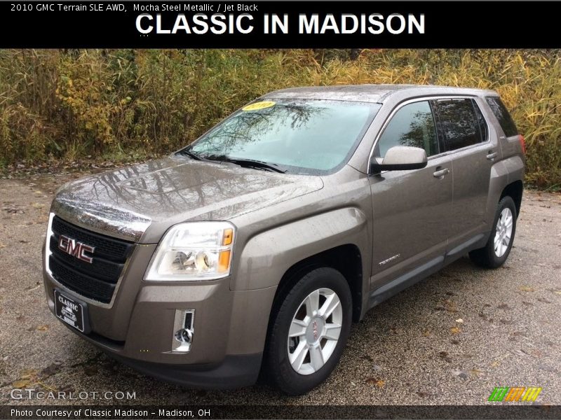 Mocha Steel Metallic / Jet Black 2010 GMC Terrain SLE AWD