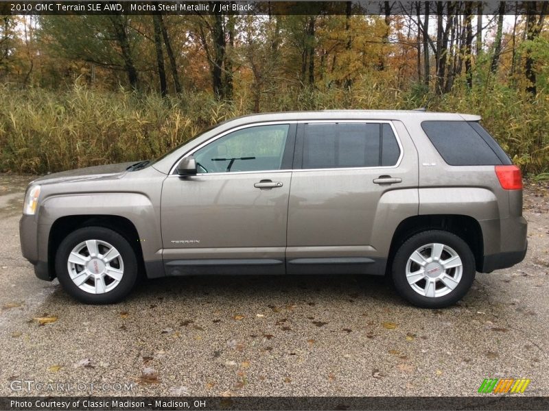 Mocha Steel Metallic / Jet Black 2010 GMC Terrain SLE AWD