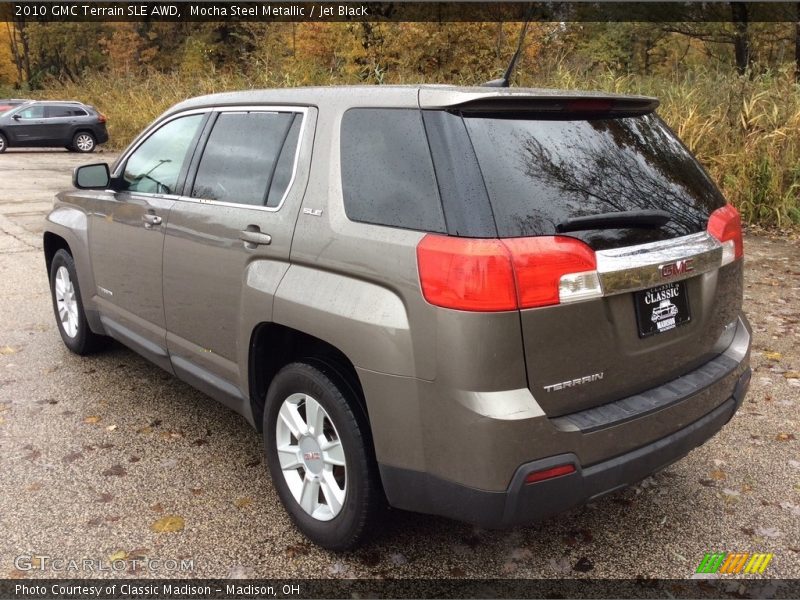 Mocha Steel Metallic / Jet Black 2010 GMC Terrain SLE AWD