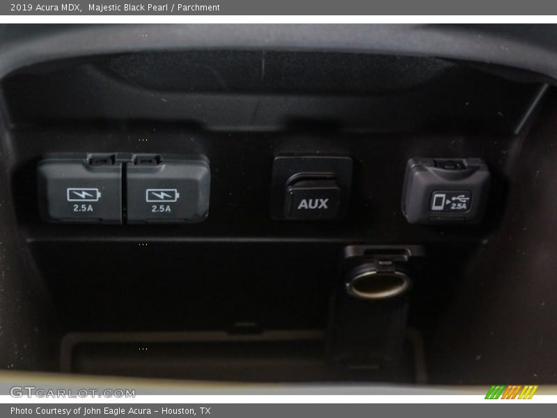 Majestic Black Pearl / Parchment 2019 Acura MDX