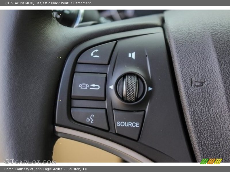 Majestic Black Pearl / Parchment 2019 Acura MDX