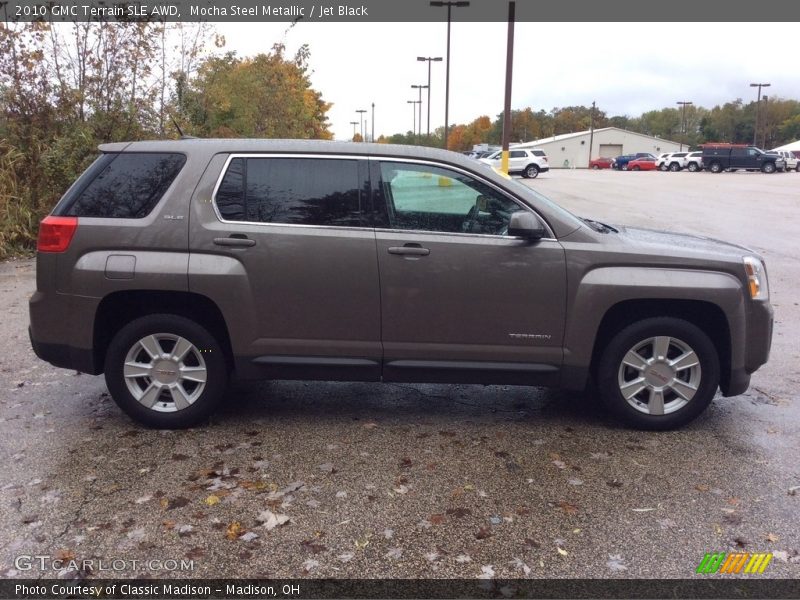 Mocha Steel Metallic / Jet Black 2010 GMC Terrain SLE AWD