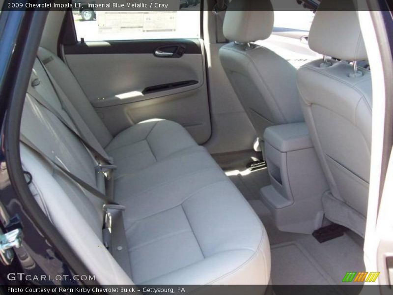 Imperial Blue Metallic / Gray 2009 Chevrolet Impala LT