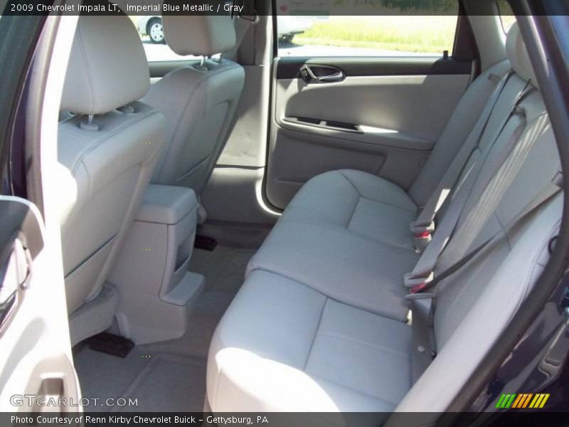 Imperial Blue Metallic / Gray 2009 Chevrolet Impala LT