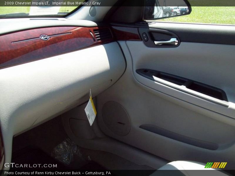 Imperial Blue Metallic / Gray 2009 Chevrolet Impala LT