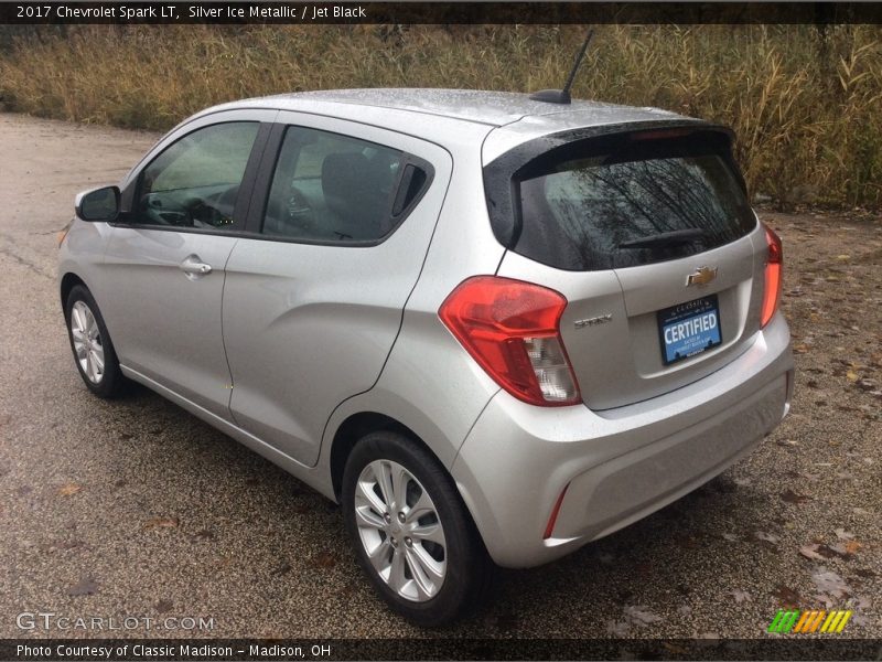 Silver Ice Metallic / Jet Black 2017 Chevrolet Spark LT