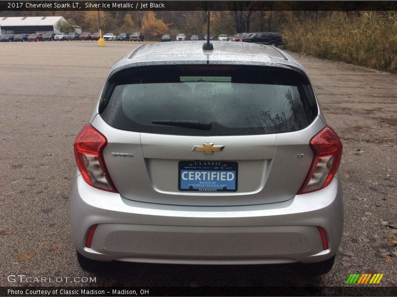 Silver Ice Metallic / Jet Black 2017 Chevrolet Spark LT