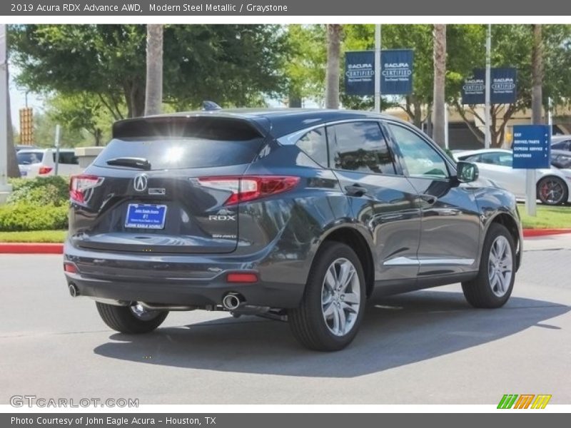 Modern Steel Metallic / Graystone 2019 Acura RDX Advance AWD