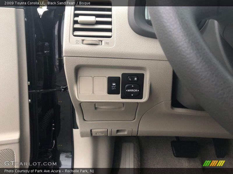 Black Sand Pearl / Bisque 2009 Toyota Corolla LE
