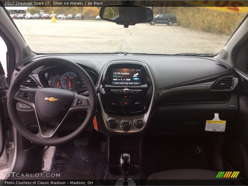 Silver Ice Metallic / Jet Black 2017 Chevrolet Spark LT