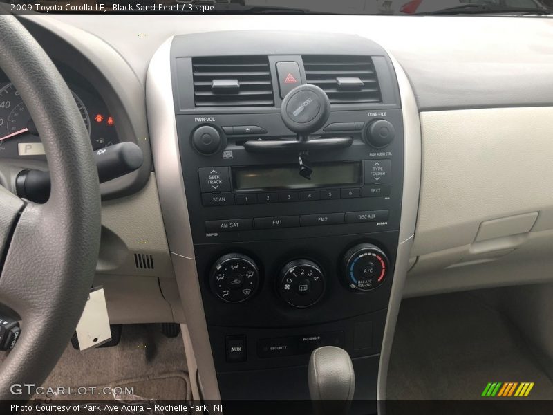 Black Sand Pearl / Bisque 2009 Toyota Corolla LE