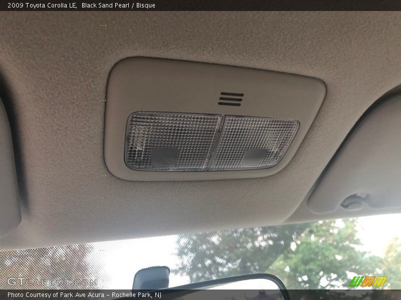 Black Sand Pearl / Bisque 2009 Toyota Corolla LE