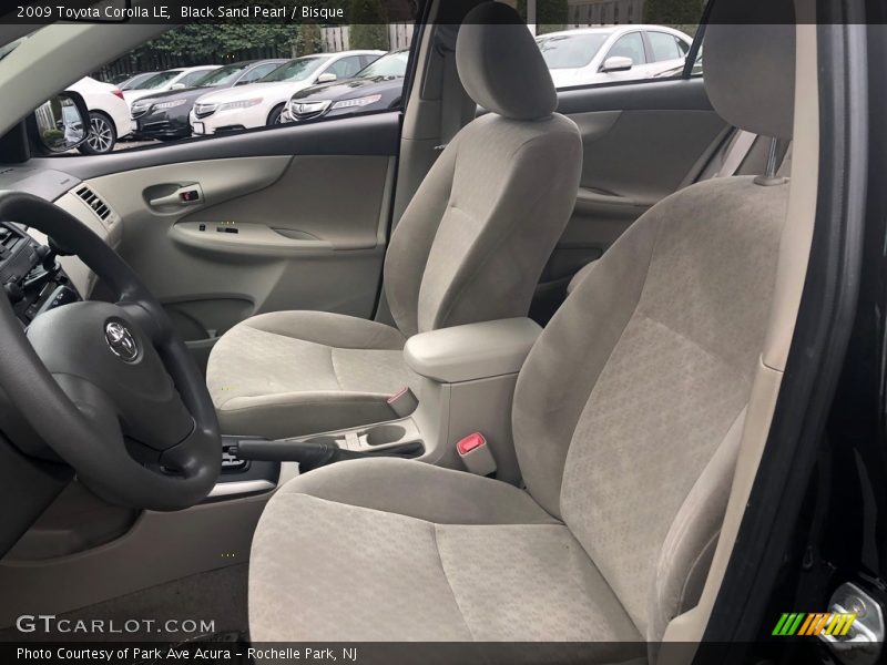 Black Sand Pearl / Bisque 2009 Toyota Corolla LE