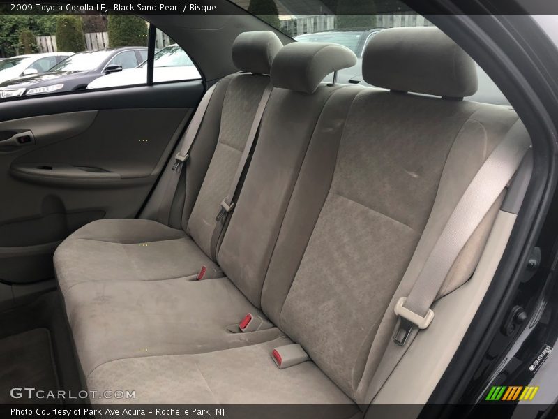 Black Sand Pearl / Bisque 2009 Toyota Corolla LE