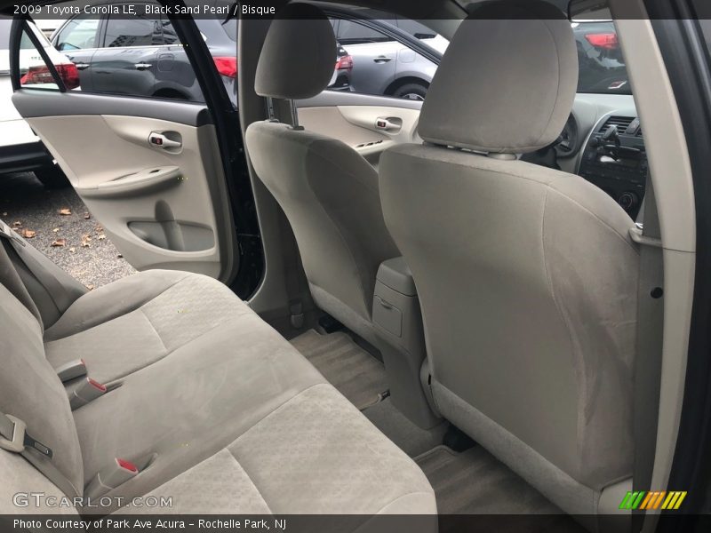 Black Sand Pearl / Bisque 2009 Toyota Corolla LE