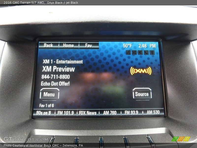 Onyx Black / Jet Black 2016 GMC Terrain SLT AWD