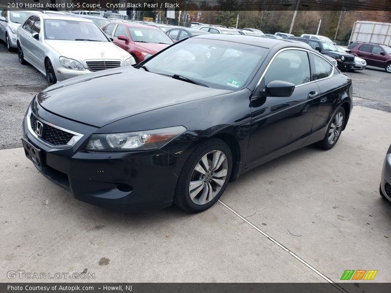 Crystal Black Pearl / Black 2010 Honda Accord LX-S Coupe