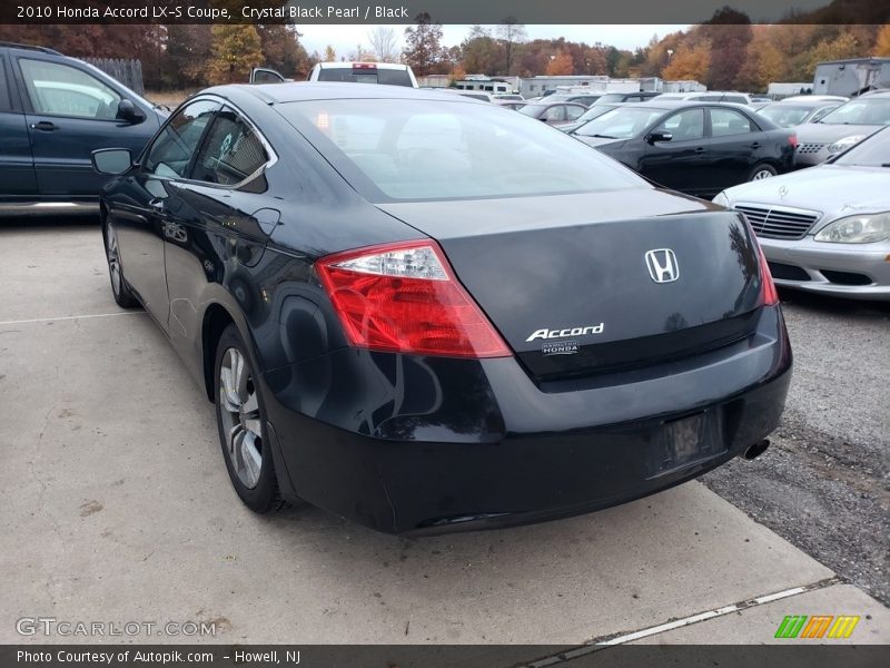 Crystal Black Pearl / Black 2010 Honda Accord LX-S Coupe