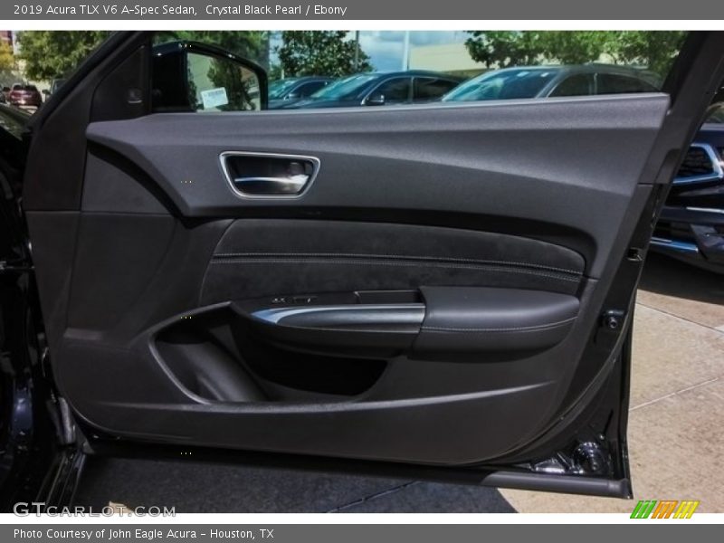 Crystal Black Pearl / Ebony 2019 Acura TLX V6 A-Spec Sedan