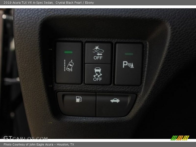 Crystal Black Pearl / Ebony 2019 Acura TLX V6 A-Spec Sedan
