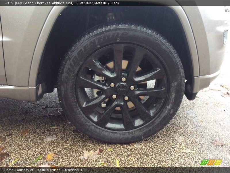 Billet Silver Metallic / Black 2019 Jeep Grand Cherokee Altitude 4x4