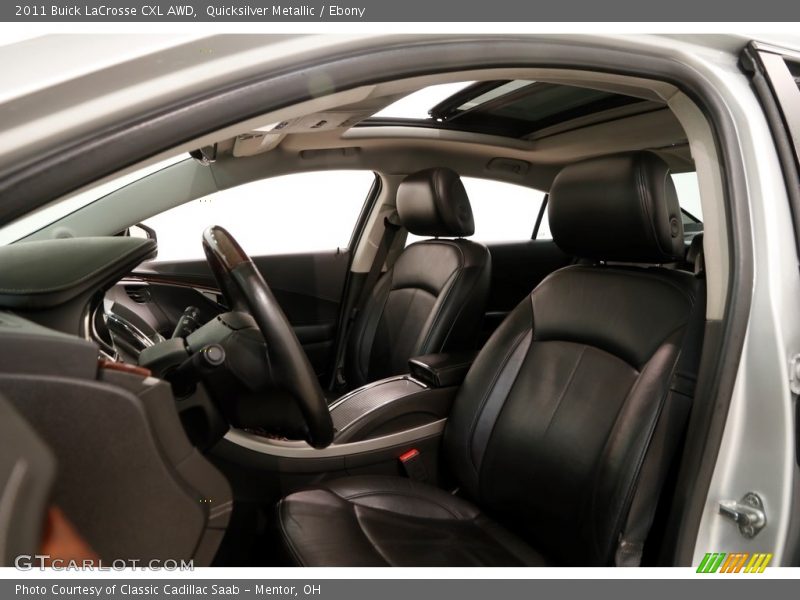 Quicksilver Metallic / Ebony 2011 Buick LaCrosse CXL AWD