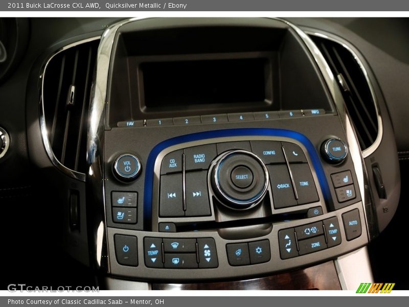 Quicksilver Metallic / Ebony 2011 Buick LaCrosse CXL AWD