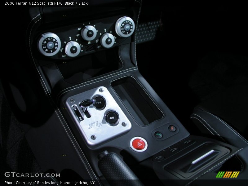 Controls of 2006 612 Scaglietti F1A