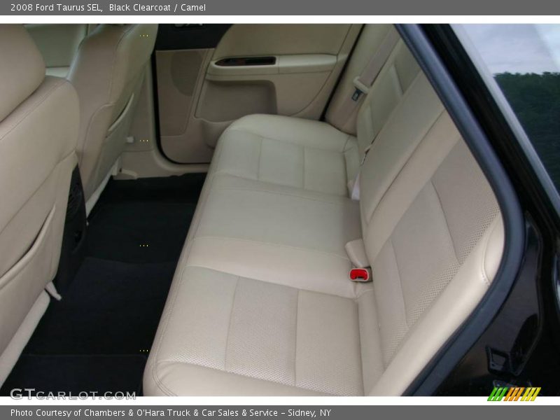 Black Clearcoat / Camel 2008 Ford Taurus SEL