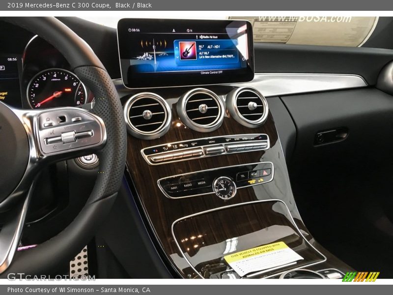 Black / Black 2019 Mercedes-Benz C 300 Coupe