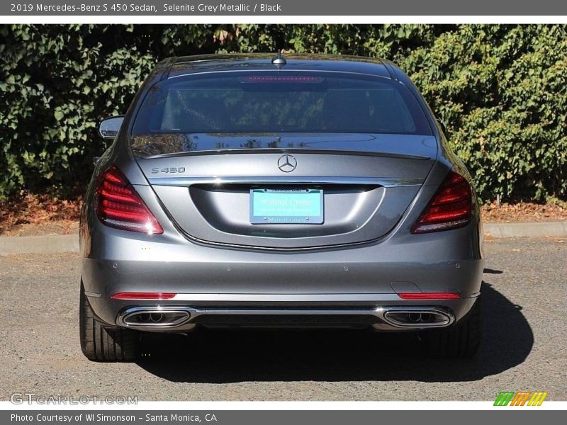 Selenite Grey Metallic / Black 2019 Mercedes-Benz S 450 Sedan