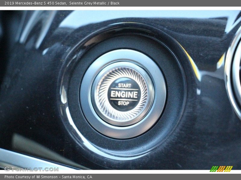 Selenite Grey Metallic / Black 2019 Mercedes-Benz S 450 Sedan