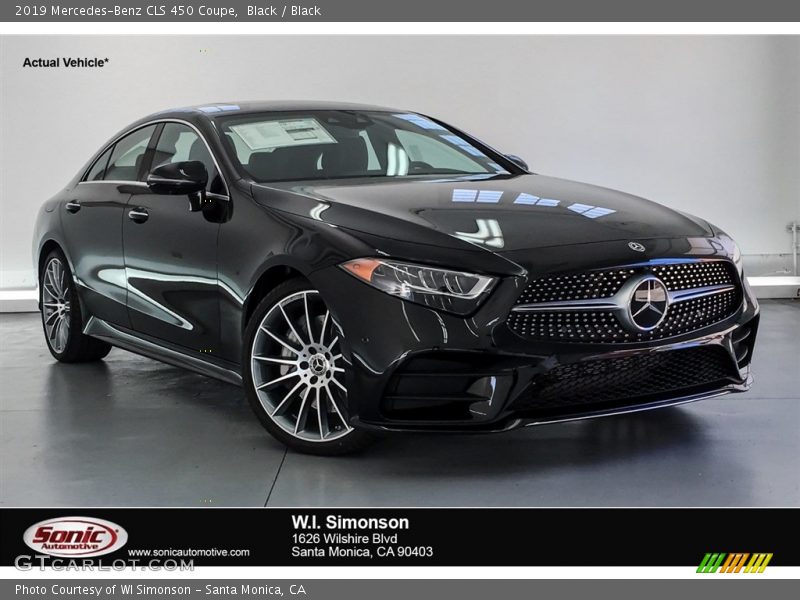 Black / Black 2019 Mercedes-Benz CLS 450 Coupe