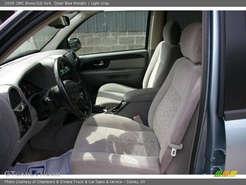 Silver Blue Metallic / Light Gray 2006 GMC Envoy SLE 4x4