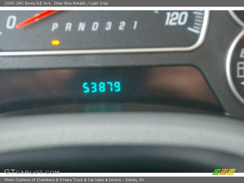 Silver Blue Metallic / Light Gray 2006 GMC Envoy SLE 4x4