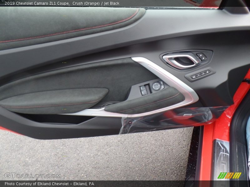Door Panel of 2019 Camaro ZL1 Coupe