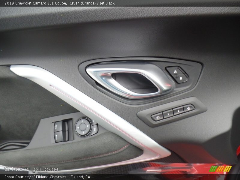 Crush (Orange) / Jet Black 2019 Chevrolet Camaro ZL1 Coupe