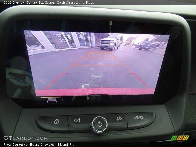 Crush (Orange) / Jet Black 2019 Chevrolet Camaro ZL1 Coupe
