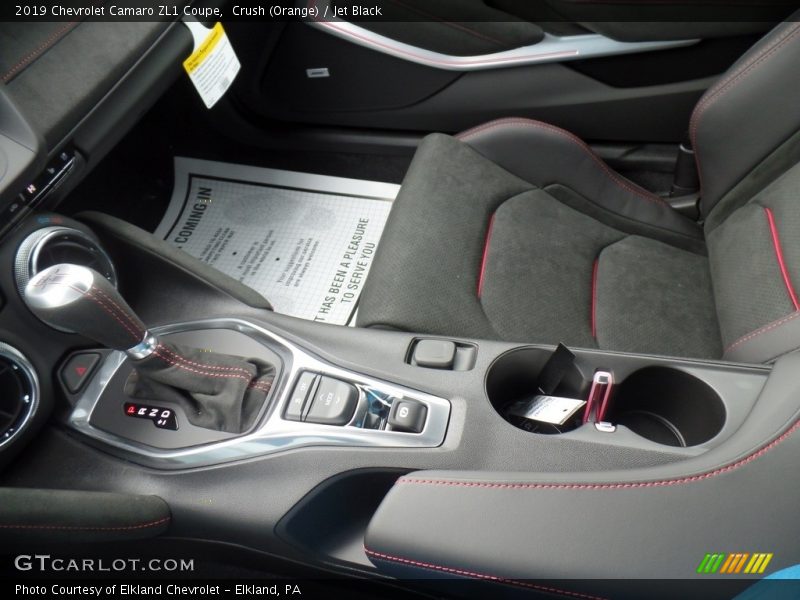 Crush (Orange) / Jet Black 2019 Chevrolet Camaro ZL1 Coupe