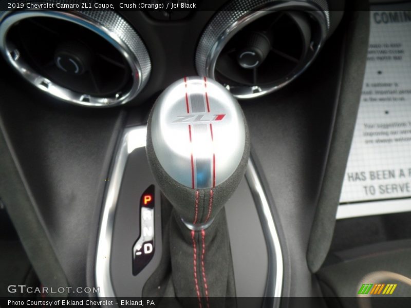  2019 Camaro ZL1 Coupe 10 Speed Automatic Shifter