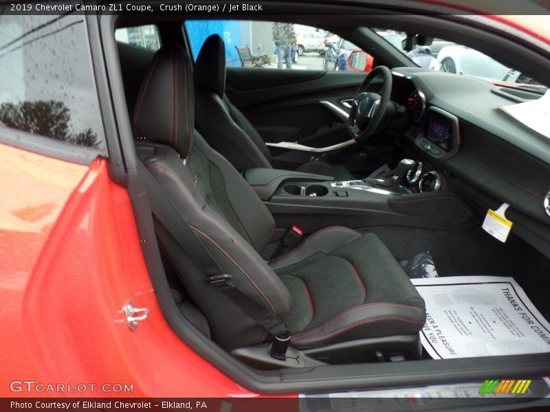 Crush (Orange) / Jet Black 2019 Chevrolet Camaro ZL1 Coupe