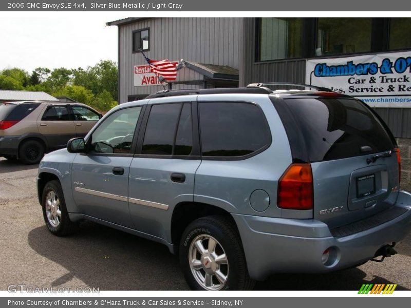 Silver Blue Metallic / Light Gray 2006 GMC Envoy SLE 4x4