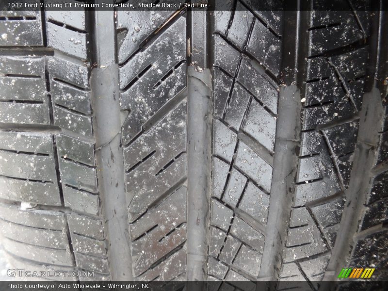 Shadow Black / Red Line 2017 Ford Mustang GT Premium Convertible