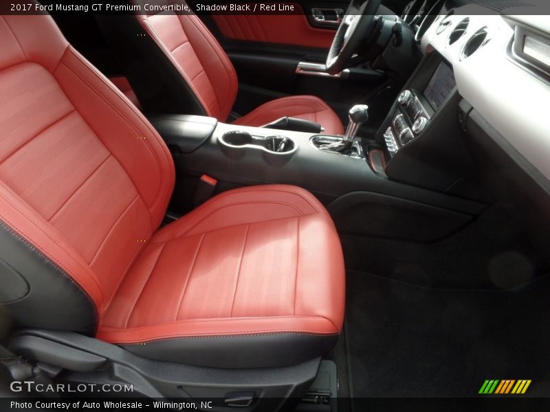 Front Seat of 2017 Mustang GT Premium Convertible