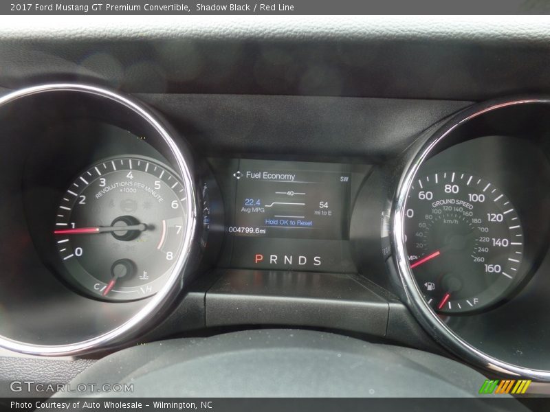  2017 Mustang GT Premium Convertible GT Premium Convertible Gauges