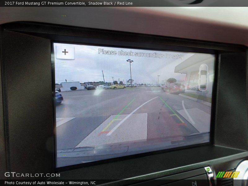Shadow Black / Red Line 2017 Ford Mustang GT Premium Convertible