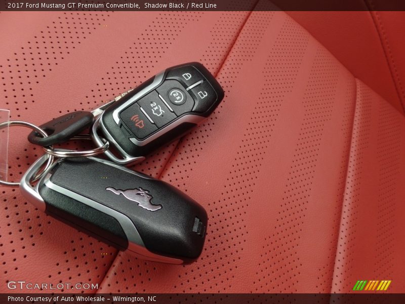 Keys of 2017 Mustang GT Premium Convertible