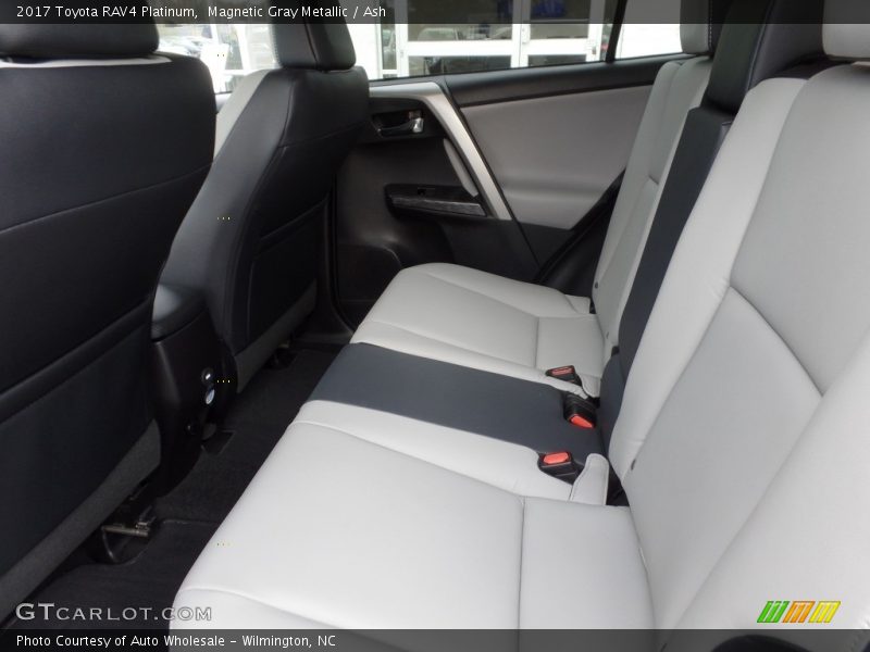 Magnetic Gray Metallic / Ash 2017 Toyota RAV4 Platinum