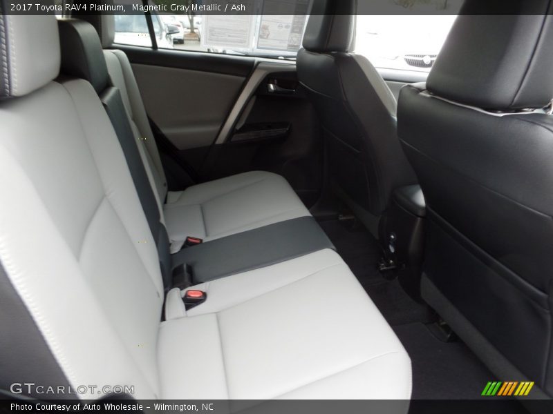 Magnetic Gray Metallic / Ash 2017 Toyota RAV4 Platinum
