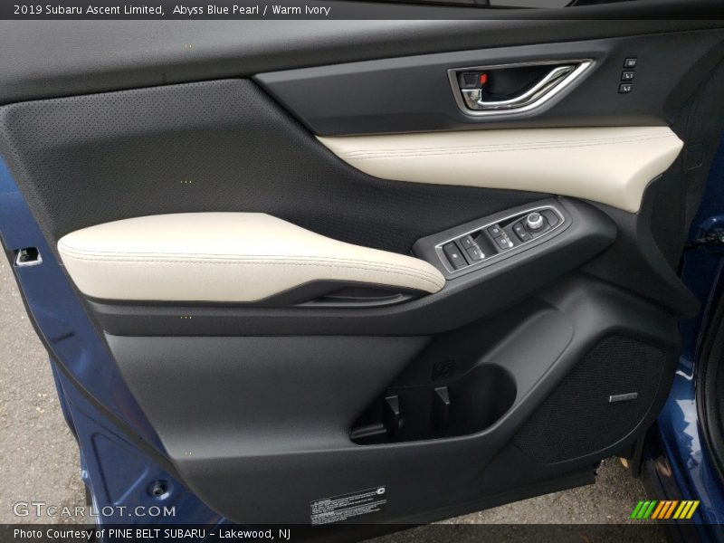 Door Panel of 2019 Ascent Limited
